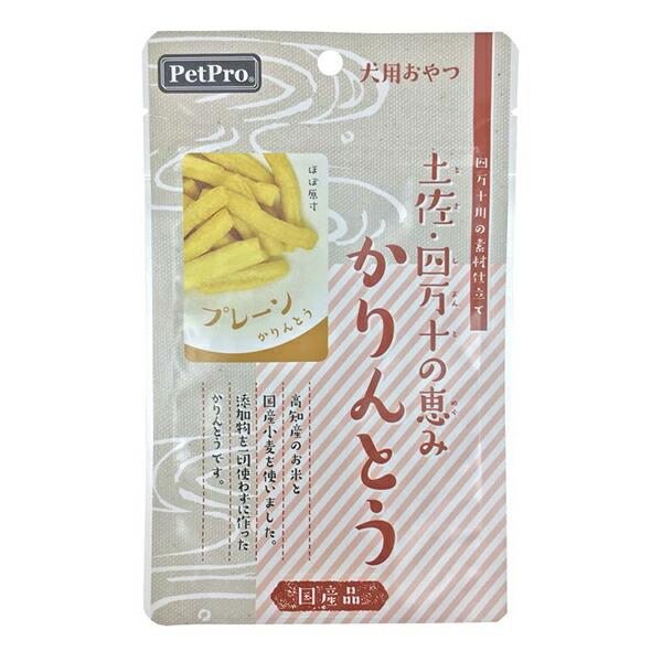 【10個セット】 ペットプロジャパン 土佐・四万十の恵み かりんとう プレーン 40g