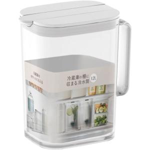 (10個セット) アスベル 棚に収まる冷水筒1.2L WH
