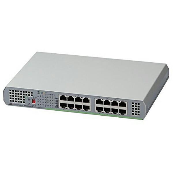アライドテレシス AT-GS910/16 R 2331R スイッチ ポート数 電源内蔵 スマートスイ...
