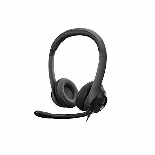 ロジクール H390R ヘッドセット USB 接続 ノイズキャンセリング マイク付き ステレオ コン...