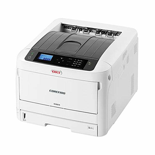 沖データ C824DN OKI A3カラーLEDプリンタ COREFIDO2 26PPM スタンダー...