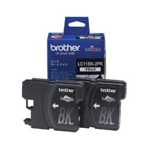 ブラザー LC11BK-2PK 工業 (brother純正)インクカートリッジブラック2個パック
