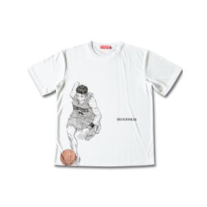 井上雄彦 ウェア Tシャツ スラムダンク  フラワー 井上雄彦 リョータ QUICKNESS Tee