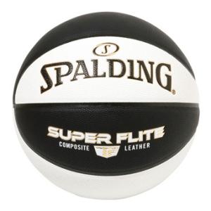 Spalding ボール 7号球  スポルディング スーパーフライト ブラック×ホワイト 合成皮革 7号球｜ult-collection