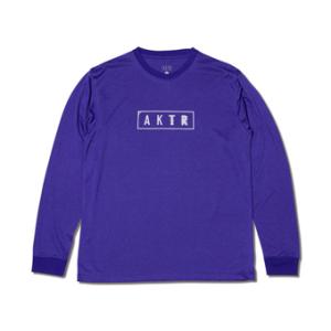 AKTR ウェア ロング　Tシャツ ロンT アクター GRUNGE AKTR LOGO L/S SPORTS TEE｜ult-collection