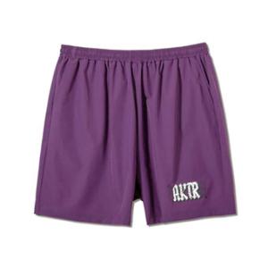 AKTR ウェア ショーツ バスパン アクター PAISLEY LOGO SHORT WIDE PANTS