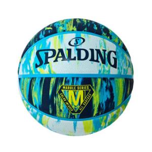 Spalding ボール 7号球  スポルディング マーブル ブルー×イエロー 7号球 ラバー｜ult-collection