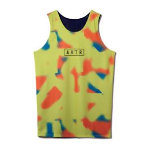 AKTR ウェア ノースリーブ タンクトップ アクター SCRIBBLE REVERSIBLE TANKの商品画像