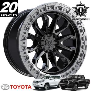TIS OFFROAD 544GB グロスブラック 20インチアルミホイール 20x10