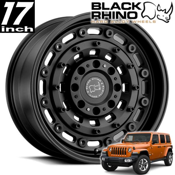 BLACK RHINO  ARSENAL ブラック 17インチアルミホイール TOYO OPEN C...