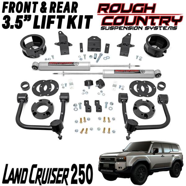 ROUGH COUNTRY ( ラフカントリー ) 3.5インチリフトアップキット 2024年〜 ト...