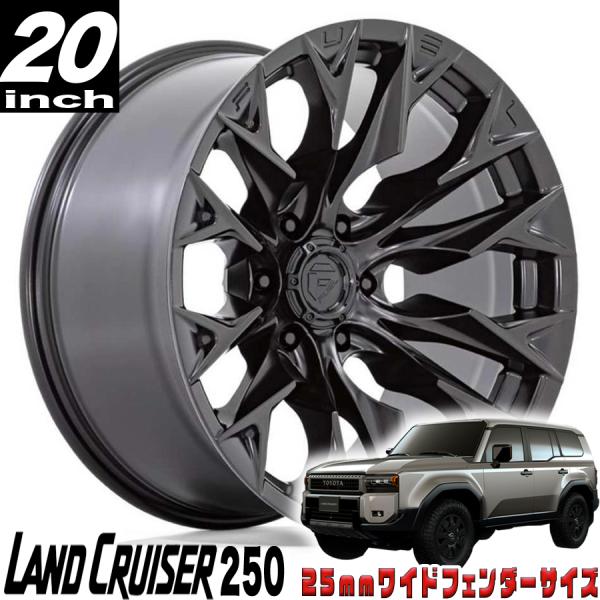 FUEL OFFROAD (フューエルオフロード) D804 FLAME6 20インチアルミホイール...