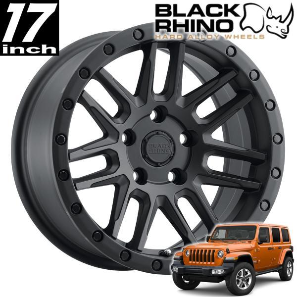 BLACK RHINO ARCHES（アーキス）マットブラック 17インチアルミホイール  JK/J...