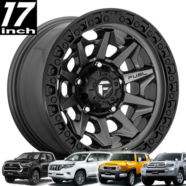 FUEL OFFROAD  COVERT (コバート) D716 マットガンメタル/ブラック 17イ...