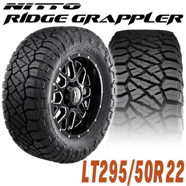 NITTO RIDGE GRAPPLER リッジグラップラー タイヤ22インチ（1本）LT295/5...