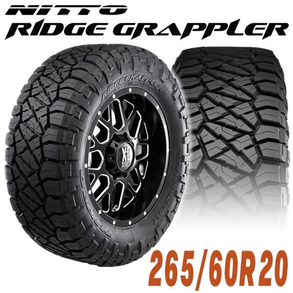 NITTO RIDGE GRAPPLER リッジグラップラー タイヤ20インチ（1本）265/60R...