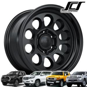 SCS （ステルスカスタム）BR6 マットダークブロンズ 17インチアルミ