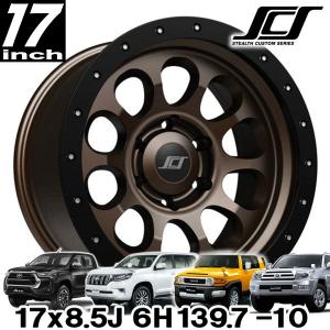 SCS （ステルスカスタム）BR6 マットダークブロンズ 17インチアルミ