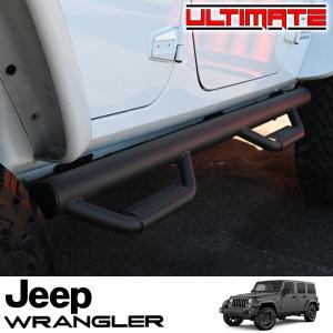 JEEP JK ラングラー スチール パイプ サイドステップ 4ドア用