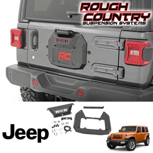 ROUGH COUNTRY (ラフカントリー) スペアタイヤデリートキット（18- JEEP JLラ...