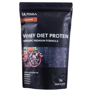 ホエイプロテイン ULTORA(ウルトラ) WHEY DIET PROTEIN(ホエイ ダイエットプロテイン) チョコレート風味（国産）