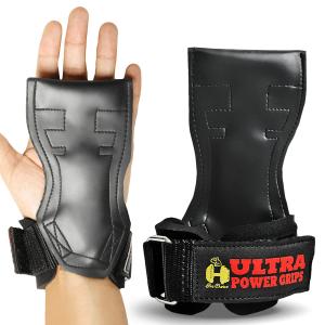 ULTRA POWER パワーグリップ プロ PRO トレーニング グローブ グリップ 筋トレ リストラップ  ジム トレーニング  滑り止め プレミアム ラバー 素材 正規品