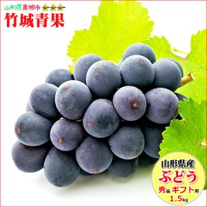 【9月中旬から順次出荷予定】山形県産 ぶどう ピオーネ 1.5kg(秀品/2〜3房)※日時指定はメールで※
