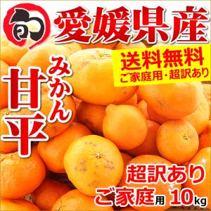 【あすつく対応/出荷中】愛媛県産 超訳あり みかん 甘平(かんぺい) 10kg(20玉〜70玉入り/生食可)