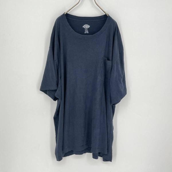 3XL Dickies ディッキーズ Tシャツ ネイビー 半袖 リユース ultramto ts12...