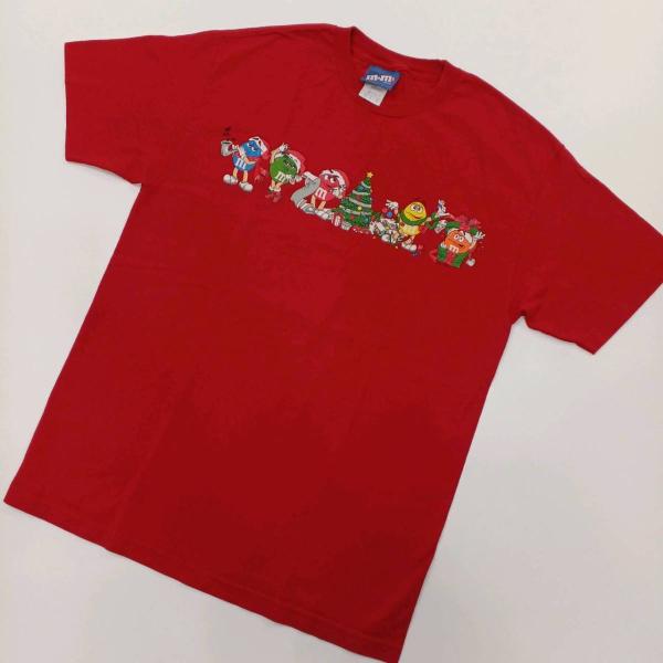 ALSTYLE m&amp;m&apos;s Tシャツ L 赤 US古着 アメカジ yts0416