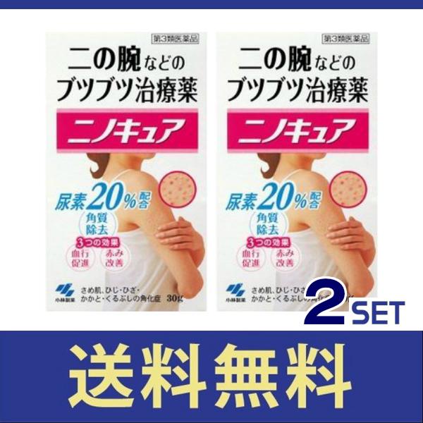 【送料無料】小林製薬 ニノキュア 30g　2個セット【第三類医薬品】【定形外郵便】