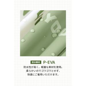 レインコート レディース 軽量 防水 ロング丈...の詳細画像4