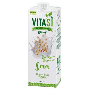 ビタシ オーガニック ソイミルク  1L （1,000ｍｌ）× 10本セット VITASI  Alinor spa  有機 有機JAS認定  豆乳 植物ドリンク（メーカー直送 離島・沖縄除く）｜ultramix