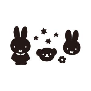 ミッフィーとおともだち カットのり キャラ弁 ...の詳細画像2