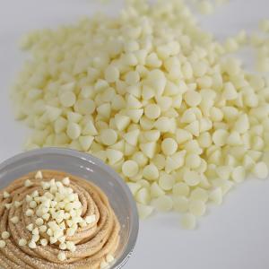 ホワイト チョコチップ10Kg（1Kg×10）ホワイトチップ 極小サイズ マイクロミニ粒 1kg中50000粒、0.02g/粒 径3〜4ミリ 業務用 大容量 メーカー直送品
