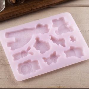 たべっ子どうぶつ シリコーン チョコ型 板チョ...の詳細画像2