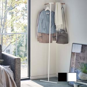 立て掛けコーナーコートハンガー タワー TOWER ホワイト