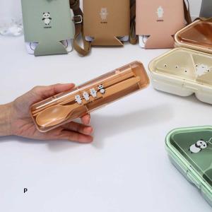 お弁当用箸 箸 スプーン フォーク ケース ハ...の詳細画像1