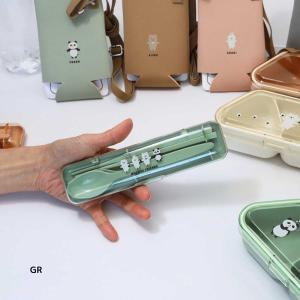 お弁当用箸 箸 スプーン フォーク ケース ハ...の詳細画像2