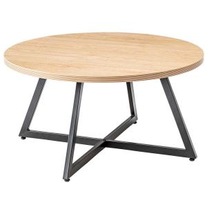 ラウンドテーブルL ナチュラル ベージュ 机 つくえ 丸テーブル 丸型 丸 丸テーブル サイドテーブル カフェテーブル ナイトテーブル ベッドサイド｜ultramix