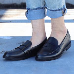 レイン ローファー 23cm 24cm ブラック  レイニーレイニー