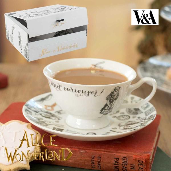 V&amp;A Alice カップ&amp;ソーサー 210ml  ヴィクトリア&amp;アルバートアリス イン ワンダーラ...