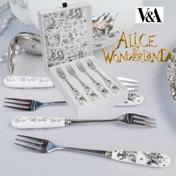 V&amp;A Alice ペイストリーフォーク 4set 4本セット  ヴィクトリア&amp;アルバートアリス イ...