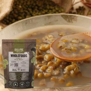 有機 緑豆 400g オーガニック organic mung beans ムング豆 キアラピュアフーズ Kialla Pure Foods オーストラリア産 有機JAS認定 ACO認定｜ultramix