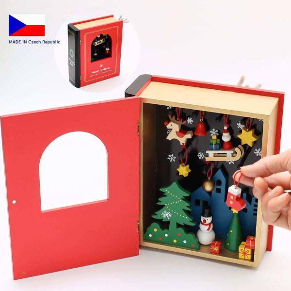 クリスマス ツリー クリスマス 飾り クリスマスブック サンタクロース サンタ トナカイ スノーマン...