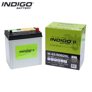 INDIGO ダイハツ ミライース LA360S インディゴ バッテリー M-42