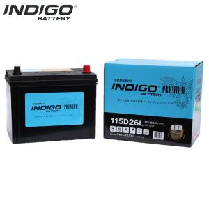 INDIGO スズキ ランディ SC26 インディゴ バッテリー 75B24L 1個