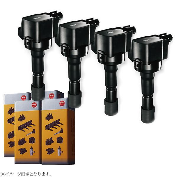 在庫品　NGKイグニッションコイル4本 エスクード TDA4W キザシ RE/RF91S 33400...
