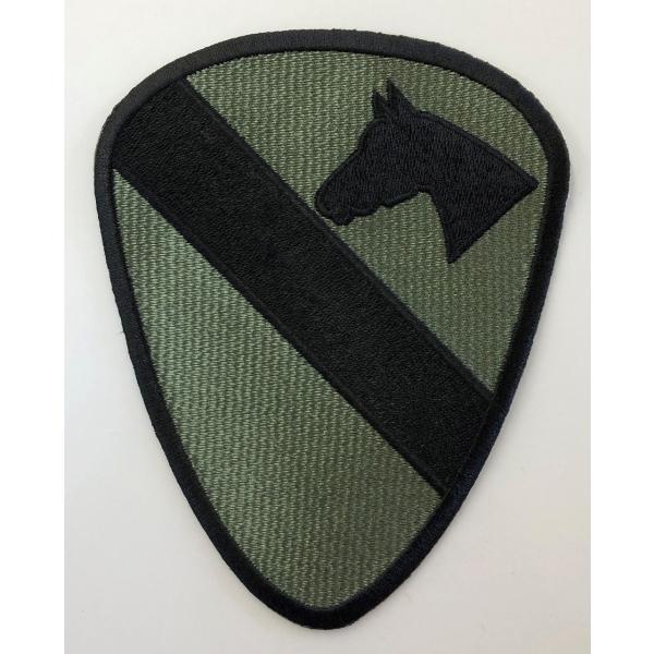 【送料無料】ミリタリーワッペン　アメリカ陸軍　パッチ　第1騎兵師団　刺繍ワッペン　／サブデュード（O...