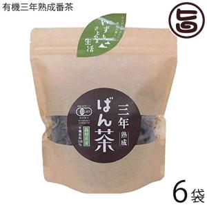 有機三年熟成番茶 50g×6袋 茶三代一 島根県産 有機緑茶 カテキン カフェイン少なめ｜umaimon-hunter